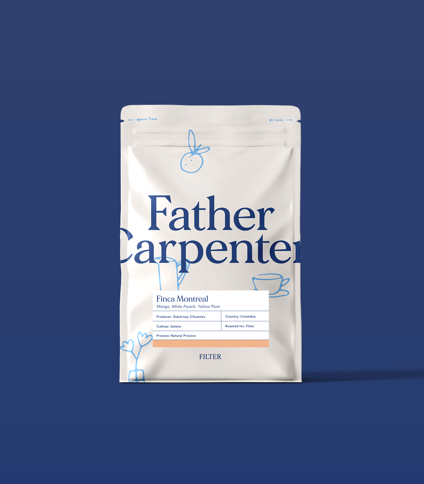 Finca Montreal, Natural Process Geisha, Colombia - Filter